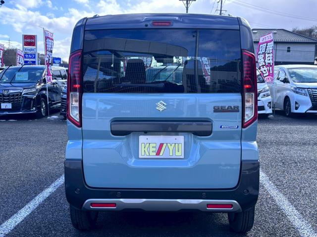 スペーシアギア ハイブリッドＸＺ　ターボ【４ＷＤ／届出済未使用車】　【全方位モニター付９型ナビ／スズキセーフティサポート】【衝突軽減システム／車線逸脱警告／追従クルコン】【両側電動スライド／ＬＥＤヘッドライト／パドルシフト】【フルセグＴＶ／ＢＴ接続】【シートヒーター】（29枚目）