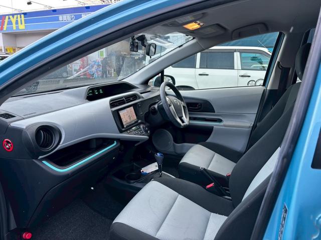 アクア Ｓ【禁煙車／東京都仕入れ／前後ドライブレコーダー】　【７インチナビ／フルセグＴＶ／ＢＴ接続】【ＥＴＣ／バックカメラ】【プッシュスタート／スマートキー】【オートエアコン／オートライト／電動格納ドアミラー】【ヘッドライトレベライザー／スペアキーあり】（38枚目）