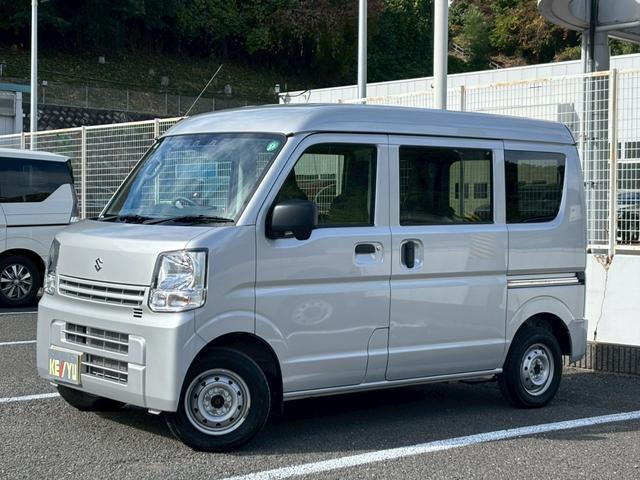 エブリイ ＰＡ【パートタイム４ＷＤ／ハイルーフ】【禁煙／ワンオーナー】　【衝突被害軽減システム】【車線逸脱警告】【リアコーナーセンサー】【両側手動スライドドア】【オートライト】【ヘッドライトレベライザー】【横滑り防止】【アイドリングスットプ】【スペキーあり】（40枚目）