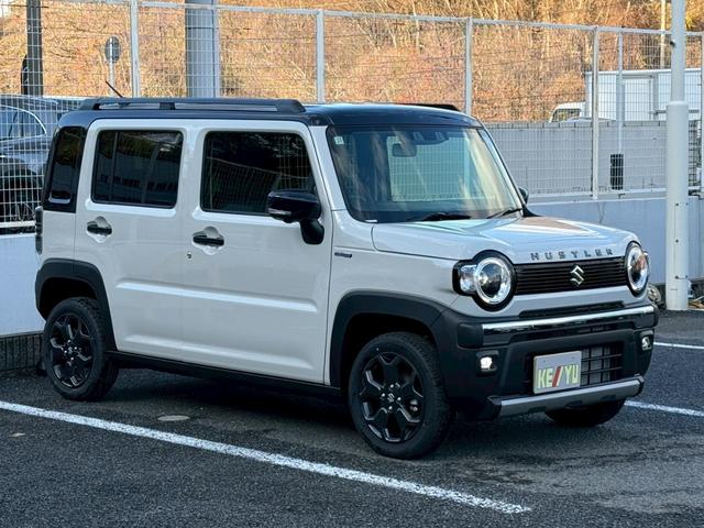ハスラー タフワイルドターボ【4WD/届出済み未使用車】 【全方位モニター付き9型ナビ/フルセグTV/BT接続/CD・DVD再生】【衝突軽減システム/車線逸脱警告/追従クルコン】【シートヒーター/パドルシフト/LEDヘッドライト】【ルーフレール】(26枚目)