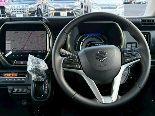 ハスラー タフワイルドターボ【4WD/届出済み未使用車】 【全方位モニター付き9型ナビ/フルセグTV/BT接続/CD・DVD再生】【衝突軽減システム/車線逸脱警告/追従クルコン】【シートヒーター/パドルシフト/LEDヘッドライト】【ルーフレール】(47枚目)