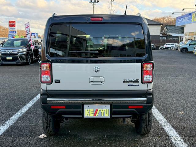 ハスラー タフワイルドターボ【4WD/届出済み未使用車】 【全方位モニター付き9型ナビ/フルセグTV/BT接続/CD・DVD再生】【衝突軽減システム/車線逸脱警告/追従クルコン】【シートヒーター/パドルシフト/LEDヘッドライト】【ルーフレール】(58枚目)