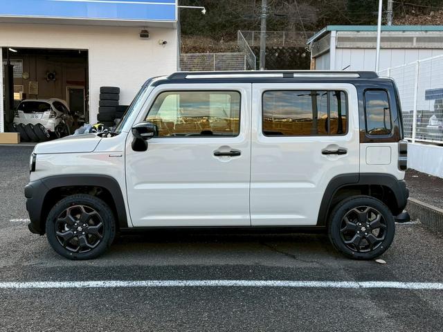 ハスラー タフワイルドターボ【4WD/届出済み未使用車】 【全方位モニター付き9型ナビ/フルセグTV/BT接続/CD・DVD再生】【衝突軽減システム/車線逸脱警告/追従クルコン】【シートヒーター/パドルシフト/LEDヘッドライト】【ルーフレール】(60枚目)