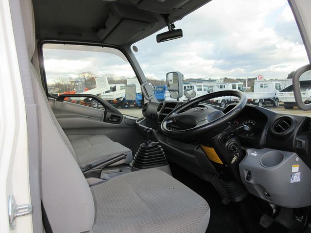 デュトロ 2t ワイドロング ユニックキャリア積載車 アルミアオリ ウィンチ UC-28A 2012.7(10枚目)