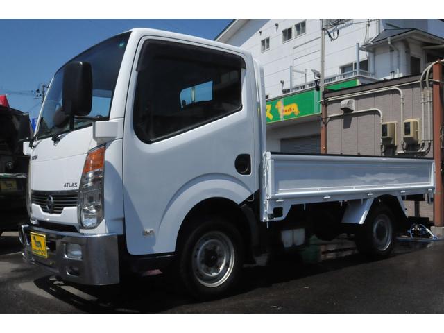 アトラストラック カスタム４ＷＤディーゼルターボ　全国１年保証／修復歴無し／４ＷＤ／１４００ｋｇ／５ＭＴ／ＥＨＳ／ヒーター付き電動格納ミラー／オートエアコン／キーレス／社外メッキバンパー／ＬＥＤフォグ／モケットシート／ＺＤ３０／スタッドレス積み込み／（14枚目）