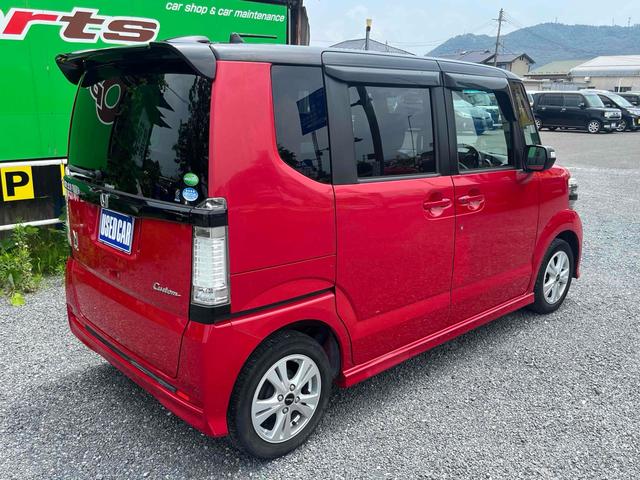 Ｎ－ＢＯＸカスタム Ｇ・ターボＡパッケージ　バックカメラ　両側電動スライドドア　ナビ　ＴＶ　オートクルーズコントロール　衝突被害軽減システム　オートライト　ＨＩＤ　スマートキー　アイドリングストップ　電動格納ミラー　ベンチシート　ＣＶＴ（7枚目）