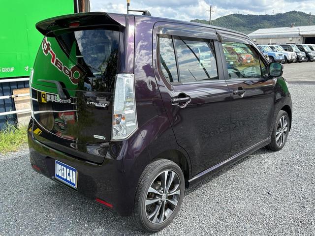 ワゴンＲスティングレー Ｔ　ターボ　ナビ　ＴＶ　バックカメラ　キーレススタートシステム　ＷＳＲＳ　ＤＶＤ再生可能　スマキ　電動格納式ミラー　フロントベンチシート　オ－トエアコン　パワーウィンドウ　パワーステ　ＡＢＳ　エアバック（4枚目）