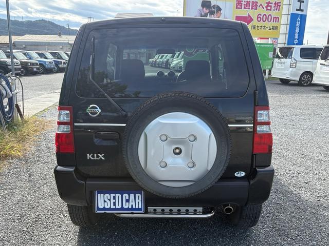 キックス RX オートミラー WSRS 切替式4WD エアバック キーレス エアコン パワーステアリング 全席パワーウインドウ(7枚目)
