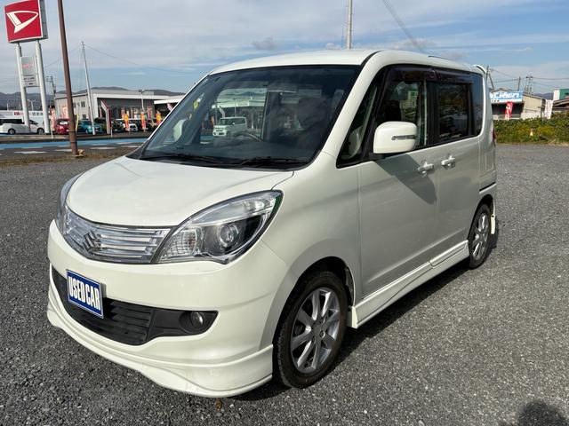 ソリオ S ナビ TV Bカメ スマートキー&プッシュスタート キーレススタートシステム エアコン オートライト パワーステアリング パワーウインドウ 運転席エアバッグ 格納ミラー DVD再生可能(3枚目)