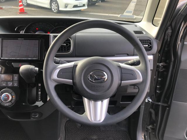 カスタムX 【当店下取車】 社外メモリーナビ フルセグTV CD・DVD再生 Bluetooth接続 電動スライドドア ETC プッシュスタート LEDヘッドライト フォグ オートライト 社外14インチアルミ(26枚目)