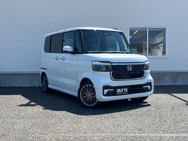 Ｎ－ＢＯＸカスタム ターボ　■現行タイプ■届出済未使用車■即納車可能■ナビ付車■　純正８型ナビ／衝突軽減システム／車線逸脱警告／追従クルーズコントロール／両側電動スライドドア／バックカメラ／フルセグＴＶ／Ｂｌｕｅｔｏｏｔｈ接続／電動パーキング／パドルシフト／オートライトハイビーム（42枚目）