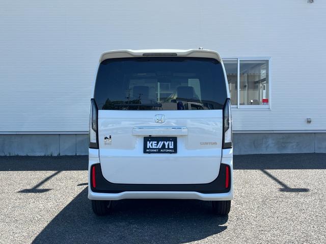 Ｎ－ＢＯＸカスタム ターボ　■現行タイプ■届出済未使用車■即納車可能■ナビ付車■　純正８型ナビ／衝突軽減システム／車線逸脱警告／追従クルーズコントロール／両側電動スライドドア／バックカメラ／フルセグＴＶ／Ｂｌｕｅｔｏｏｔｈ接続／電動パーキング／パドルシフト／オートライトハイビーム（45枚目）