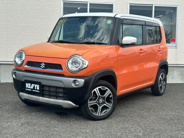 ハスラー Ｘ【禁煙車】【愛知県仕入】【ツートンカラー】　【ＳＤナビ／Ｂｌｕｅｔｏｏｔｈ／フルセグＴＶ／ＤＶＤ再生】【衝突軽減システム】【シートヒーター】【プッシュスタート／スマートキー】【純正１５アルミホイール】【ＨＩＤオートヘッドライト／フォグ】（16枚目）