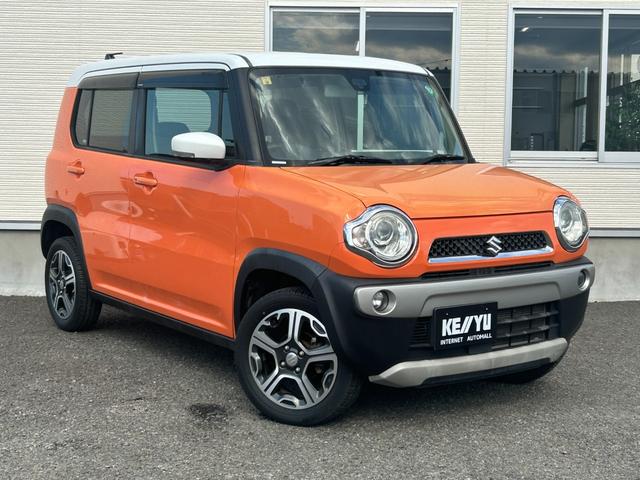 ハスラー Ｘ【禁煙車】【愛知県仕入】【ツートンカラー】　【ＳＤナビ／Ｂｌｕｅｔｏｏｔｈ／フルセグＴＶ／ＤＶＤ再生】【衝突軽減システム】【シートヒーター】【プッシュスタート／スマートキー】【純正１５アルミホイール】【ＨＩＤオートヘッドライト／フォグ】（18枚目）