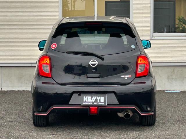 マーチ ニスモ　Ｓ【禁煙車】【５速マニュアル】　【２０２４年製夏タイヤ】【ＳＤナビ／ブルートゥース／フルセグＴＶ／ＤＶＤ再生】【専用１６インチアルミ／ＮＩＳＭＯドアストライカー】【専用エアロ】【オートエアコン】【インテリキー／プッシュスタート】（28枚目）