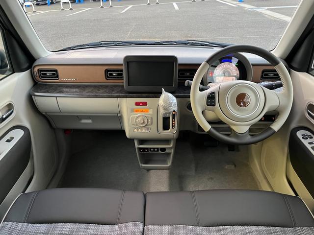 アルトラパンLC ハイブリッドX【届出済未使用車】【MC後現行型】 【衝突軽減システム/車線逸脱警告/コーナーセンサー】【ハーフレザーシート/シートヒーター】【LEDオートライト】【オートエアコン】【横滑り防止】【タイプC充電ポート】【スマートキー/プッシュスタート】(25枚目)