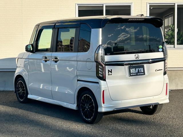 N-BOXカスタム L・ターボコーディネートスタイル【後期型】【福岡仕入】禁煙車 【8インチプレミアムナビ/バックカメラ/ブルートゥース/ナビ連動前後ドラレコ】【両側電動スライド】【合皮シート/シートヒーター】【追従クルコン/衝突軽減/車線逸脱警告】【純正15インチアルミ】LED(31枚目)