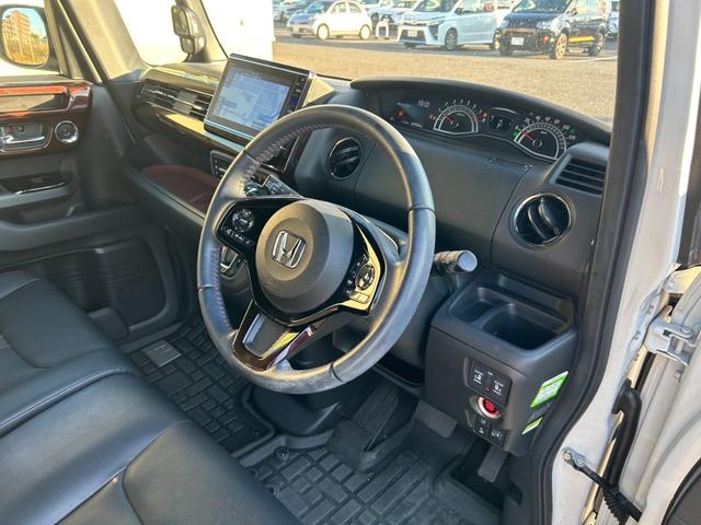 N-BOXカスタム L・ターボコーディネートスタイル【後期型】【福岡仕入】禁煙車 【8インチプレミアムナビ/バックカメラ/ブルートゥース/ナビ連動前後ドラレコ】【両側電動スライド】【合皮シート/シートヒーター】【追従クルコン/衝突軽減/車線逸脱警告】【純正15インチアルミ】LED(35枚目)