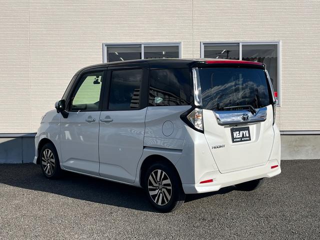 ルーミー カスタムＧ【後期型】【禁煙車】【両側電動スライドドア】　【衝突軽減／車線逸脱警告／追従クルコン／コーナーセンサー】【ＳＤナビ／ブルートゥース／バックカメラ】【ＬＥＤヘッドライト／オートライト】【アイドリングストップ】【電子パーキング】【スマートキー】（28枚目）