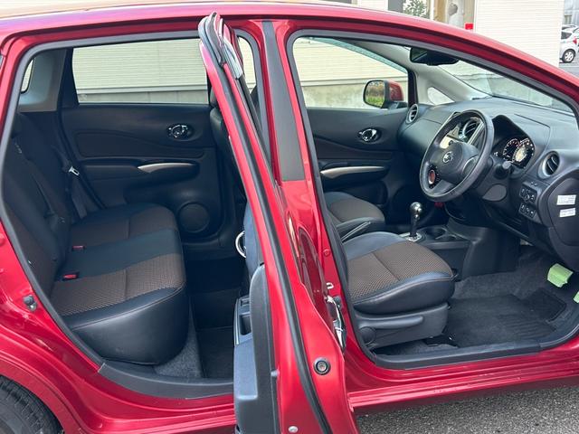 ノート メダリスト　エマージェンシーブレーキパッケージ【禁煙車】　【千葉県仕入】【アラウンドビューモニター／純正ナビ／フルセグＴＶ／Ｂｌｕｅｔｏｏｔｈ／ＤＶＤ】【ＥＴＣ】【ドラレコ】【ハーフレザーシート】【衝突軽減／車線逸脱警告】【オートエアコン】【インテリキー】（34枚目）