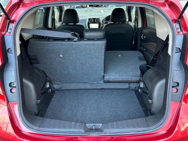 ノート メダリスト　エマージェンシーブレーキパッケージ【禁煙車】　【千葉県仕入】【アラウンドビューモニター／純正ナビ／フルセグＴＶ／Ｂｌｕｅｔｏｏｔｈ／ＤＶＤ】【ＥＴＣ】【ドラレコ】【ハーフレザーシート】【衝突軽減／車線逸脱警告】【オートエアコン】【インテリキー】（40枚目）