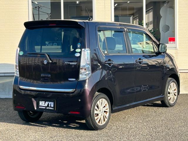 ワゴンＲスティングレー Ｘ【４ＷＤ】【後期型】【Ｓエネチャージ】【禁煙車】　【夏＆冬タイヤセット】【衝突軽減システム】【シートヒーター】【ＳＤナビ／バックカメラ／フルセグＴＶ／ブルートゥース】【ＨＩＤオートライト／フォグ】【スマートキー／プッシュスタート】【オートエアコン】（4枚目）