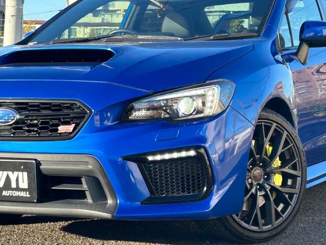 WRX STI STI タイプS【後期型】【6速MT】【大型スポイラー】 【イエローキャリパー/STi19インチアルミ/ビルシュタインショック】【8インチナビ/バックカメラ/フルセグTV/ブルートゥース】【シートヒーター/ハーフレザーシート】【LEDライト/LEDビーム】(10枚目)