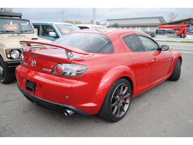 ＲＸ－８ タイプＥ　３年間走行無制限保証　ＥＴＣ　社外マフラー　コンビ革シート　下回り腐食無し（5枚目）