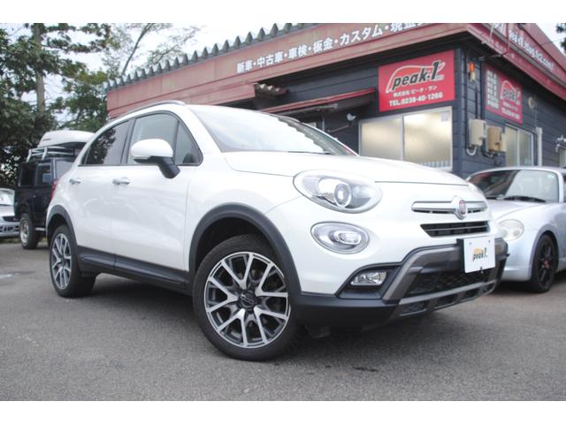 ５００Ｘ クロス　プラス　４ＷＤ　１４００ターボ　レーダクルーズ　本革シート　シートヒーター　ブラインドスポットモニター　アイドリングストップ　バックカメラ　コーナーセンサー　車検整備２年付き　プッシュスタート　禁煙車（2枚目）