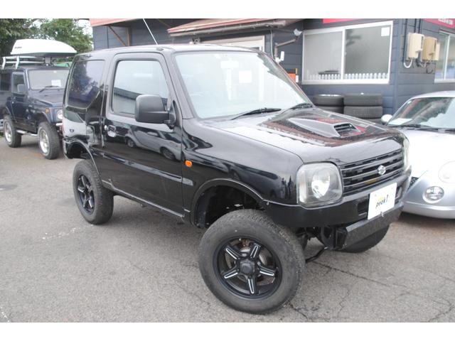 ジムニー ＸＧ　４ＷＤ　ターボ　関東オーナー車　関東仕入　２インチリフトアップ　ＥＴＣ　ＡＢＳキャンセラースイッチ　ＥＴＣ　３年間走行無制限保証　車検整備２年付き　サイドシルガード（3枚目）