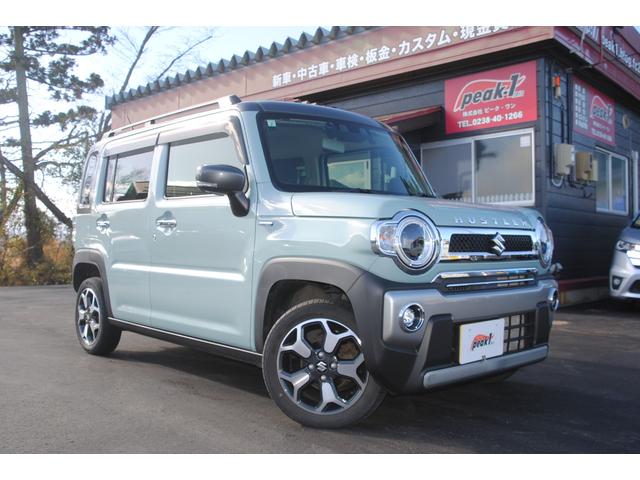 ハスラー Ｊスタイルターボ　４ＷＤ　レーダークルーズ　ＬＥＤヘッドライト／フォグ　３年間走行無制限保証　ＥＴＣ　シートヒーター　エンジンスターター　Ｂカメラ　禁煙車（2枚目）