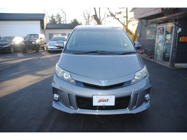 エスティマ アエラス 4WD 両側パワースライドドア 7人乗り Bカメラ 車検整備2年付き 3年間走行無制限保証 ETC オートライト(3枚目)