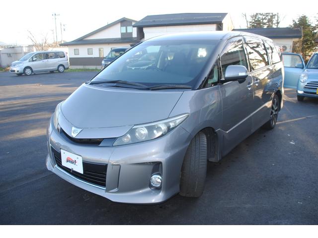 エスティマ アエラス 4WD 両側パワースライドドア 7人乗り Bカメラ 車検整備2年付き 3年間走行無制限保証 ETC オートライト(5枚目)