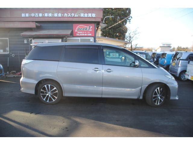 エスティマ アエラス 4WD 両側パワースライドドア 7人乗り Bカメラ 車検整備2年付き 3年間走行無制限保証 ETC オートライト(8枚目)