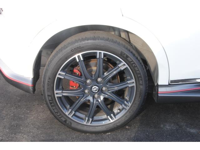 ジューク ニスモ　ＲＳ　４ＷＤ　８速ＣＶＴ　ＭＲ１６ＤＤＴニスモＲＳ専用チューン　ＲＳ専用大径ブレーキローター　キャリパーＲＳレッド　ＲＳエキゾースト　　３年間走行無制限保証　ＥＴＣ　全方位モニター　オートライト　寒冷地仕様（38枚目）