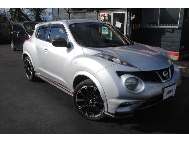 ジューク ニスモ　ターボ　４ＷＤ　７速ＣＶＴ　ＭＲ１６ＤＤＴ　３年間走行無制限保証　ＥＴＣ　Ｂカメラ　オートライト　寒冷地仕様（3枚目）