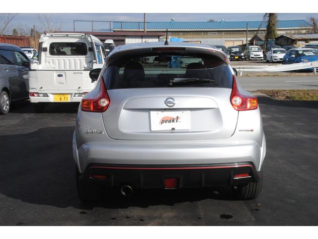 ジューク ニスモ　ターボ　４ＷＤ　７速ＣＶＴ　ＭＲ１６ＤＤＴ　３年間走行無制限保証　ＥＴＣ　Ｂカメラ　オートライト　寒冷地仕様（11枚目）