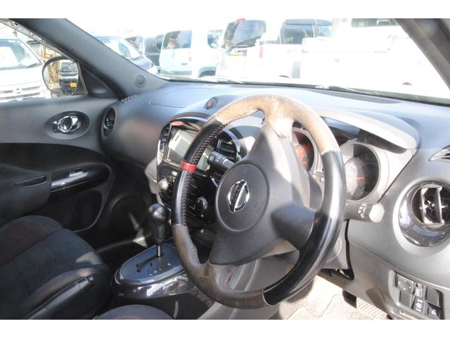 ジューク ニスモ　ターボ　４ＷＤ　７速ＣＶＴ　ＭＲ１６ＤＤＴ　３年間走行無制限保証　ＥＴＣ　Ｂカメラ　オートライト　寒冷地仕様（16枚目）