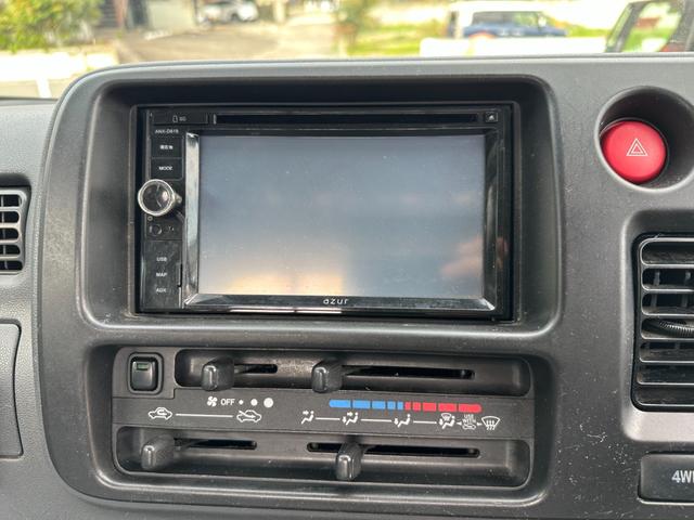 ハイゼットトラック ジャンボ　車検整備Ｒ／９／１０　ジャンボ　ＡＴ　４ＷＤ　ナビ　ワンセグ　エアコン　パワステ　パワーウインドウ　キーレス（9枚目）