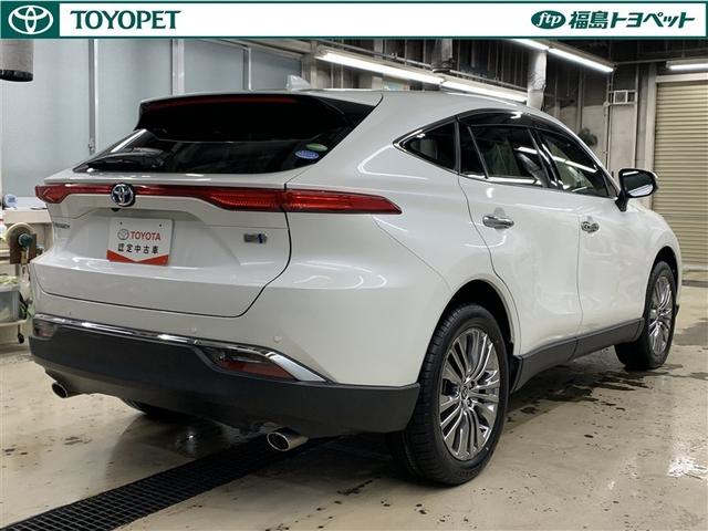 ハリアーハイブリッド Z レザーパッケージ 革シート 4WD フルセグ メモリーナビ ミュージックプレイヤー接続可 バックカメラ 衝突被害軽減システム ETC ドラレコ LEDヘッドランプ(5枚目)