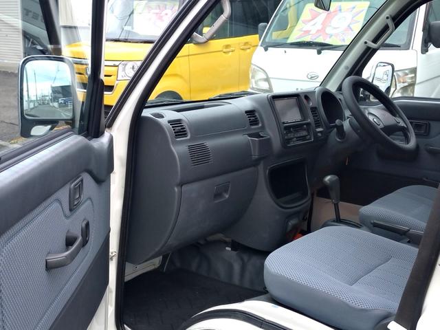 ハイゼットトラック ジャンボ　錆無・事故無・４ＷＤ・エアコン・パワステ・パワーウインド・キーレス・ナビ・テレビ（12枚目）