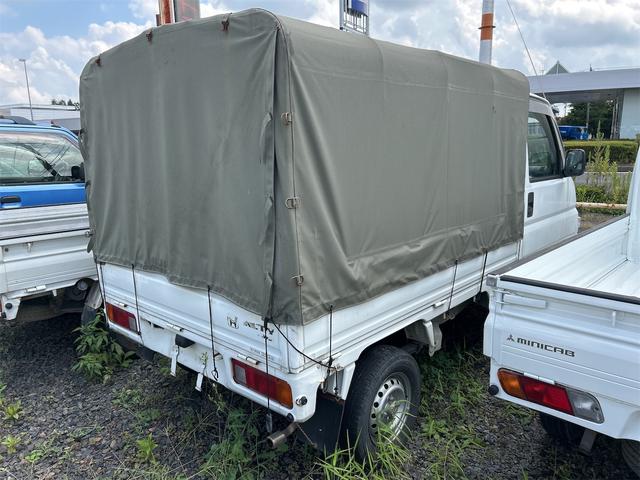 アクティトラック ＳＤＸ　４ＷＤ　軽トラック　幌　ＭＴ　パワーステアリング　運転席エアバッグ　ＣＤ（4枚目）