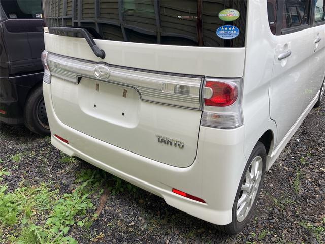 タント カスタムＸ　電動スライドドア　ＨＩＤ　スマートキー　ベンチシート　ＡＴ　盗難防止システム　ＡＢＳ　アルミホイール　衝突安全ボディ　エアコン　パワーステアリング　パワーウィンドウ　運転席エアバッグ（3枚目）