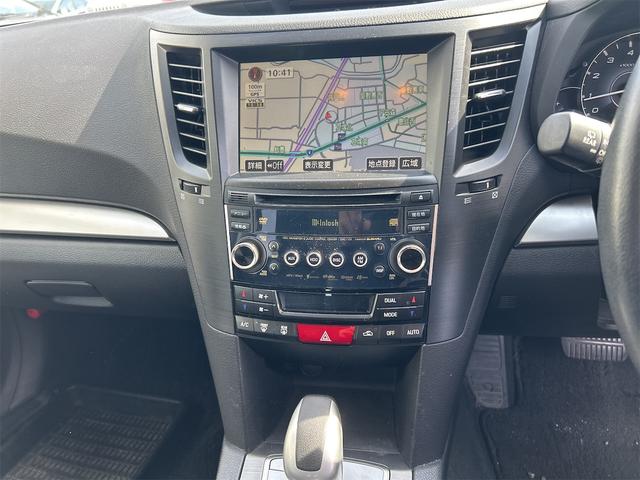 レガシィツーリングワゴン ２．５ｉ　Ｌパッケージ　４ＷＤ　ＥＴＣ　ナビ　アルミホイール　ＨＩＤ　スマートキー　電動格納ミラー　ＣＶＴ　盗難防止システム　衝突安全ボディ　ＡＢＳ　ＥＳＣ　ＣＤ　ＤＶＤ再生　ミュージックプレイヤー接続可　エアコン（9枚目）