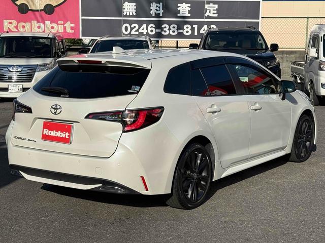 カローラツーリング ダブルバイビー　ワンオーナー　ハーフレザーシート　純正９インチディスプレイオーディオ・ナビＴＶ　バックカメラ　トヨタセーフティーセンス　純正１７インチアルミ　純正リモートスタート　ＢＳＭ　前後ドライブレコーダー（6枚目）