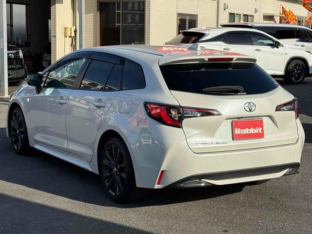 カローラツーリング ダブルバイビー　ワンオーナー　ハーフレザーシート　純正９インチディスプレイオーディオ・ナビＴＶ　バックカメラ　トヨタセーフティーセンス　純正１７インチアルミ　純正リモートスタート　ＢＳＭ　前後ドライブレコーダー（8枚目）