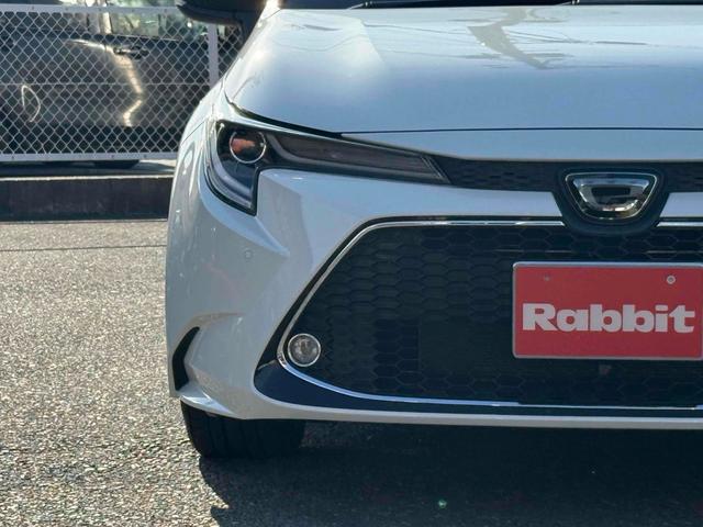 カローラツーリング ダブルバイビー　ワンオーナー　ハーフレザーシート　純正９インチディスプレイオーディオ・ナビＴＶ　バックカメラ　トヨタセーフティーセンス　純正１７インチアルミ　純正リモートスタート　ＢＳＭ　前後ドライブレコーダー（9枚目）