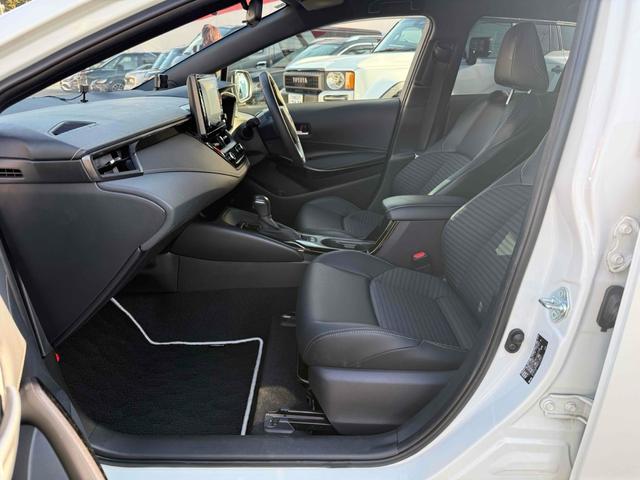 カローラツーリング ダブルバイビー　ワンオーナー　ハーフレザーシート　純正９インチディスプレイオーディオ・ナビＴＶ　バックカメラ　トヨタセーフティーセンス　純正１７インチアルミ　純正リモートスタート　ＢＳＭ　前後ドライブレコーダー（35枚目）