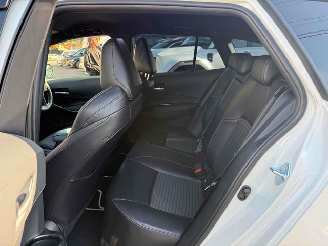 カローラツーリング ダブルバイビー　ワンオーナー　ハーフレザーシート　純正９インチディスプレイオーディオ・ナビＴＶ　バックカメラ　トヨタセーフティーセンス　純正１７インチアルミ　純正リモートスタート　ＢＳＭ　前後ドライブレコーダー（45枚目）