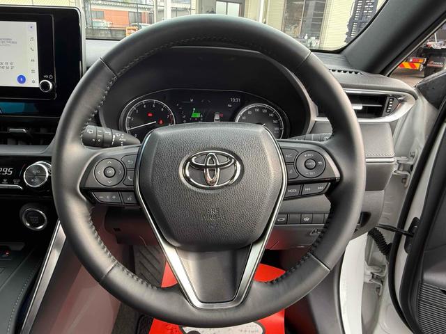 ハリアー G 4WD ハーフレザーシート 純正ディスプレイオーディオ バックカメラ 純正18インチアルミ デジタルインナーミラー AHB PCS LTA ビルトインETC パワーバックドア クルーズコントロール(17枚目)